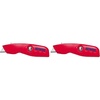 image:imageIRWIN Utility Knife SelfRetracting for Safety 2088600 Red1 Count Pack of 2