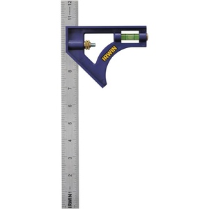image:imageIRWIN Tools Combination Square ABSBody Blue 12Inch 1794470