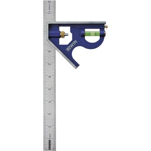 image:imageIRWIN Tools Combination Square MetalBody 16Inch 1794471 Blue12inch