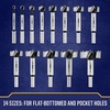 image:imageIRWIN Marples Forstner Bit Set Wood Drill Bits Made of Carbon Steel Ideal for Fine Woodworking CabinetMaking and More 14 Pieces 1966893One Size