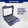 image:imageIRWIN Marples Forstner Bit Set Wood Drill Bits Made of Carbon Steel Ideal for Fine Woodworking CabinetMaking and More 14 Pieces 1966893One Size Pack of 2