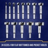 image:imageIRWIN Marples Forstner Bit Set Wood Drill Bits Made of Carbon Steel Ideal for Fine Woodworking CabinetMaking and More 14 Pieces 1966893One Size Pack of 2