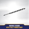 image:imageIRWIN WeldTec Auger Wood Drill Bit 114 X 17 3043015 Black1Inch Bit
