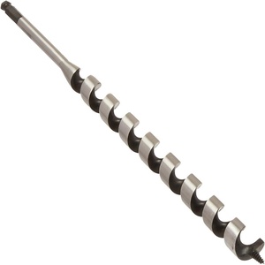 image:imageIRWIN WeldTec Auger Wood Drill Bit 114 X 17 3043015 Black1116Inch Bit