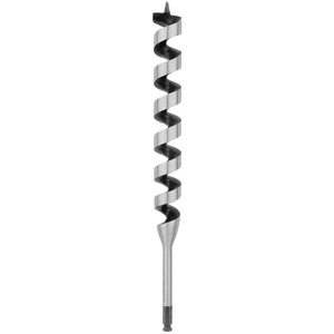 image:imageIRWIN WeldTec Auger Wood Drill Bit 114 X 17 3043015 Black112Inch Bit