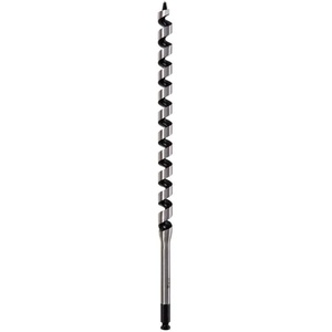 image:imageIRWIN WeldTec Auger Wood Drill Bit 114 X 17 3043015 Black1316Inch Bit