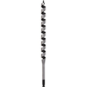 image:imageIRWIN WeldTec Auger Wood Drill Bit 114 X 17 3043015 Black1Inch Bit