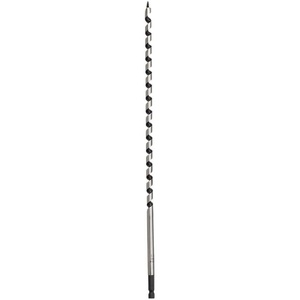 image:imageIRWIN WeldTec Auger Wood Drill Bit 114 X 17 3043015 Black38Inch Bit