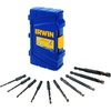 image:imageIRWIN Tools 1881324 Impact Performance Series Turbomax Black and Gold Drill Bit Pro Set Case 10Piece10pc