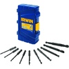 image:imageIRWIN Tools Black Oxide Metal Index Drill Bit Set with Case 29Piece 301800410pc Set