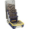 image:imageIRWIN Tools Black Oxide Metal Index Drill Bit Set with Case 29Piece 301800429pc Pro Case