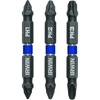 image:imageIRWIN Tools IMPACT Performance Series DoubleEnded Screwdriver Power Bit Assorted 2 38inch length 5Piece Set with Magnetic Screw Hold Attachment 19035253 Piece Mixed Phillips Set