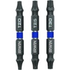 image:imageIRWIN Tools IMPACT Performance Series DoubleEnded Screwdriver Power Bit TORX 2 38inch length 5Piece Set with Magnetic Screw Hold Attachment 1903522One Size