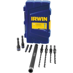 image:imageIRWIN IRWIN Tools IMPACT Performance Series Concrete Screw 9 Piece DrillDrive Installation set with PRO Set Case for 316 amp 14 Screws