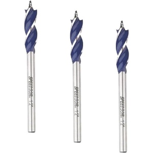 image:imageIRWIN SPEEDBOR Tri Flute Wood Drill Bit 34 X 63041004Pack of 3