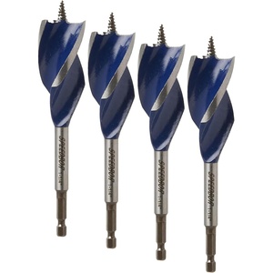 image:imageIRWIN SPEEDBOR Tri Flute Wood Drill Bit 34 X 63041004Pack of 4