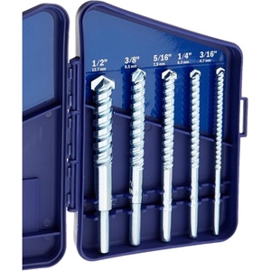 image:imageIrwin Tools 61170 Tungsten Carbide Masonry Drill Bit Set 5 Piece
