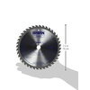 image:imageIRWIN Tools Classic Series Steel Corded Circular Saw Blade 7 14inch 140T 087inch Kerf 11840714 40T