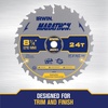image:imageIRWIN Tools MARATHON WeldTec Circular Saw Blade 538inch 18T 4935203814 24T