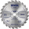image:imageIRWIN Tools Classic Series Steel Corded Circular Saw Blade 7 14inch 24T 15130Classic