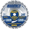 image:imageIRWIN Tools MARATHON Carbide Corded Circular Saw Blade 7 14inch 24T 24030714 24T