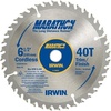 image:imageIRWIN Tools MARATHON Carbide Cordless Circular Saw Blade 6 12inch 40T 14023