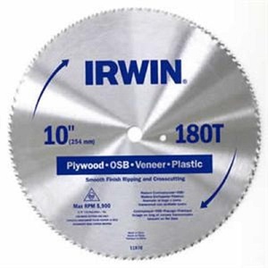 image:imageIRWIN Tools Classic Series Steel Corded Circular Saw Blade 7 14inch 140T 087inch Kerf 11840714 60T
