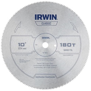 image:imageIRWIN Tools MARATHON WeldTec Circular Saw Blade 538inch 18T 493520310 180T