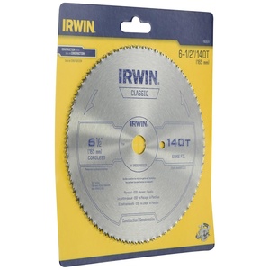 image:imageIRWIN Tools MARATHON WeldTec Circular Saw Blade 538inch 18T 4935203612 140T