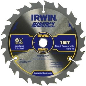 image:imageIRWIN Tools Steel TableMiter Circular Saw Blade 10Inch 80 Tooth 11270ZR612 18T