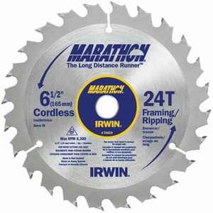 image:imageIRWIN Tools Steel TableMiter Circular Saw Blade 10Inch 80 Tooth 11270ZR612 24T