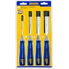 image:imageIrwin Marples M444S4 4Piece Blue Chip Bevel Edge Woodworking Chisel Set