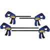 image:imageIRWIN QUICKGRIP Bar Clamp OneHanded Mini 12Inch 1964744 BlueLarge