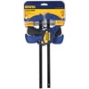 image:imageIRWIN QUICKGRIP Bar Clamp OneHanded Mini 12Inch 1964744 BlueNo Size