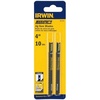 image:imageIrwin Tools IRWIN 3071410 U Shank 4 10 TPI Carbon Milled Jig Saw BladeU Shank  4 Inch  10 TPI