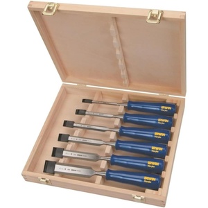 image:imageIRWIN Marples Chisel Set for Woodworking 6Piece M444SB6N Blue