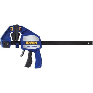 image:imageIRWIN QUICKGRIP Bar Clamp OneHanded HeavyDuty 50Inch 1964716 Blue12 inch