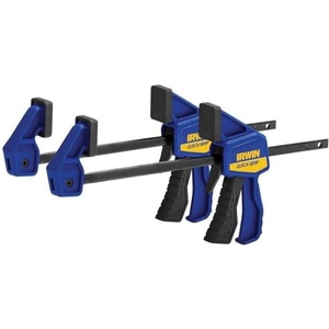 image:imageIRWIN QUICKGRIP Bar Clamp OneHanded Micro 414Inch 1964746 Yellow2 count Pack of 1