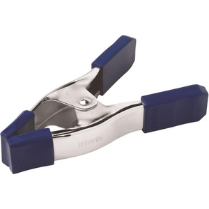 image:imageIRWIN Tools QUICKGRIP Metal Spring Clamp 1Inch 222601  Blue2Inch Pack of 1