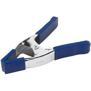 image:imageIRWIN Tools QUICKGRIP Metal Spring Clamp 1Inch 222601  Blue3Inch Pack of 1