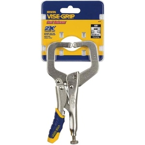 image:imageIRWIN Tools VISEGRIP Locking CClamps Fast Release Regular Tip 6inch 17T11