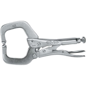 image:imageIRWIN Tools ViseGrip 6Inch Locking CClamp Silver152 mm