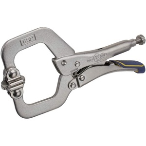 image:imageIRWIN VISEGRIP Welding Pliers Fast Release CClamp Locking with Swivel Pads 6Inch IRHT82587 Purple1 Count Pack of 1
