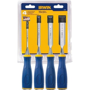 image:imageIrwin Tools Irwin M444S4N 4Piece Construction Chisel Set 14 12 34 and 1Inch