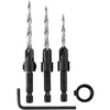 image:imageIrwin Tools 1882793 SPEEDBOR Countersink Wood Drill Bit 4Piece
