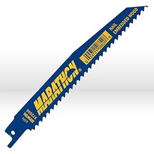image:imageIRWIN Tools Reciprocating Saw Blade Wood and NailEmbedded WoodCutting 6Inch 6 TPI 372656P5