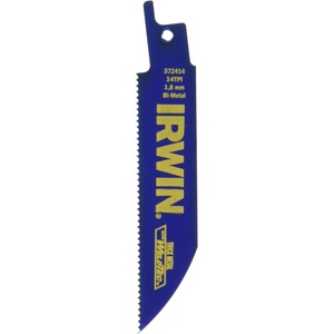 image:imageIrwin Tools  372118P5 IRWIN Tools Reciprocating Saw Blade MetalCutting 4Inch 14 TPI 5 Pack 372414P54