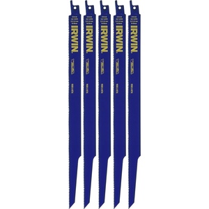 image:imageIrwin Tools 372110P5 Reciprocating Saw Blade 12Inch 1014TPI 5 Pack12