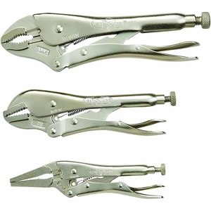 image:imageIRWIN VISEGRIP Pliers Set Locking Pliers 3Piece 323S SilverOne Size