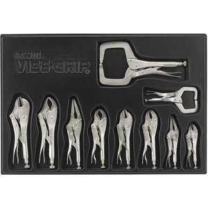 image:imageIRWIN Tools VISEGRIP Original Locking Tool Set with Tray 10 Piece 1078TRAYTool Set